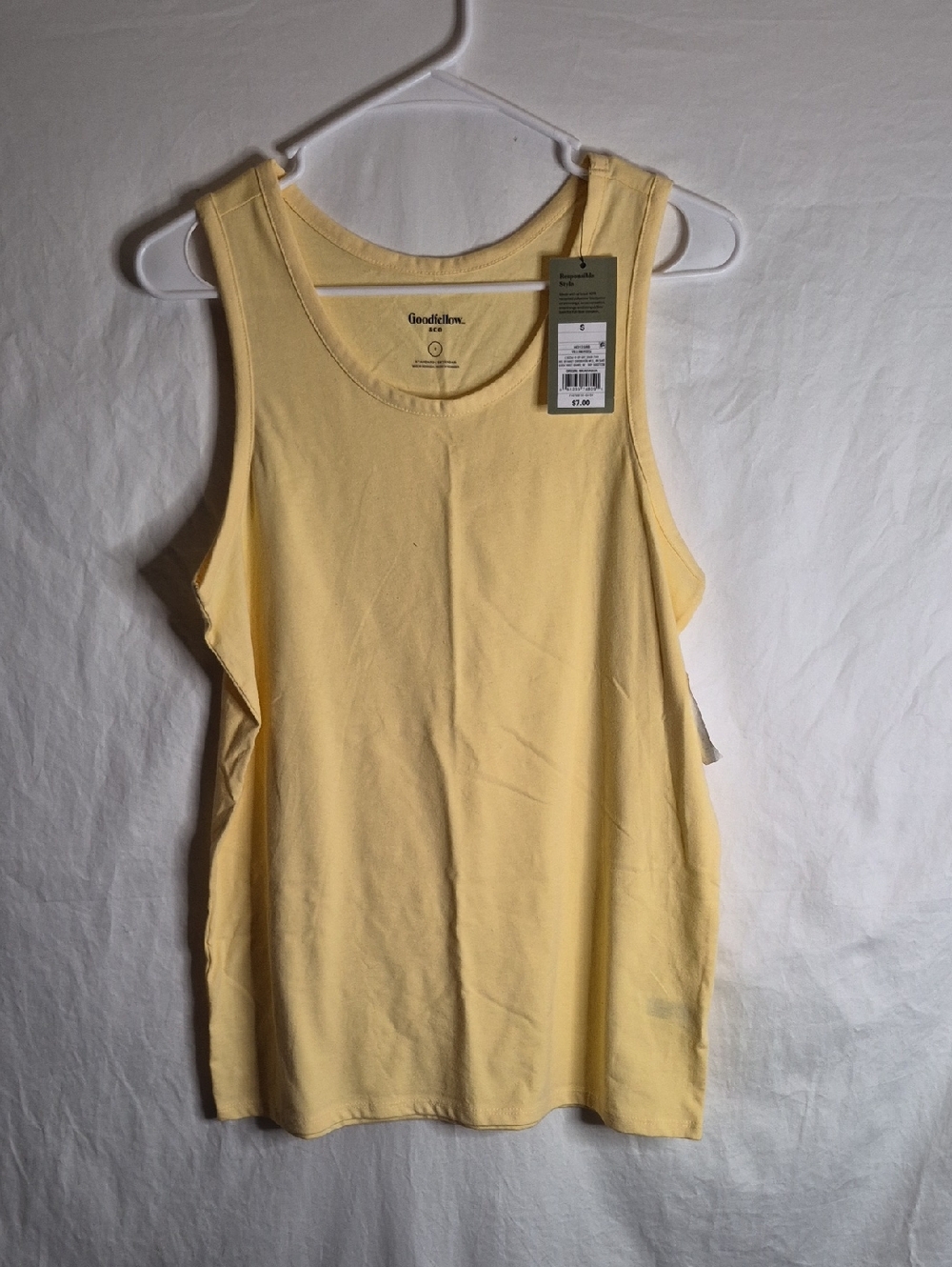 Goodfellow & Co Light Yellow Tank Top